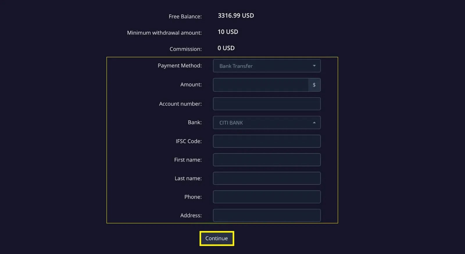 How to Withdraw from Pocket Option in 2025? Pocket Option Withdrawal: Step 4