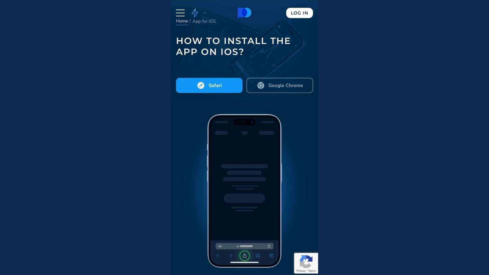 Pocket Option Login from App