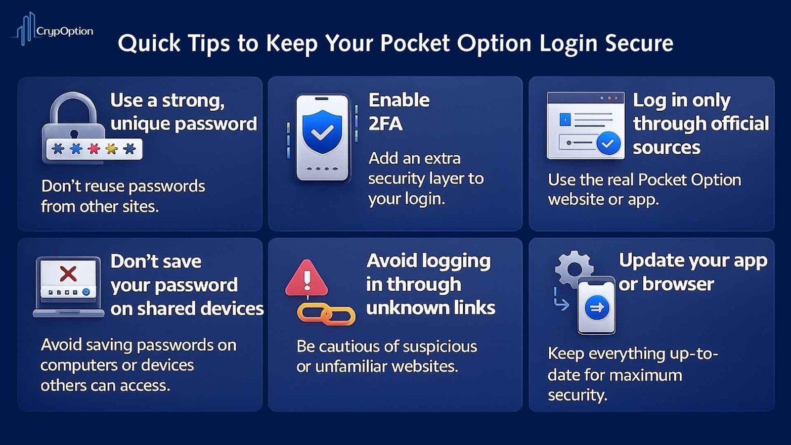 Pocket Option Login Tips for Security