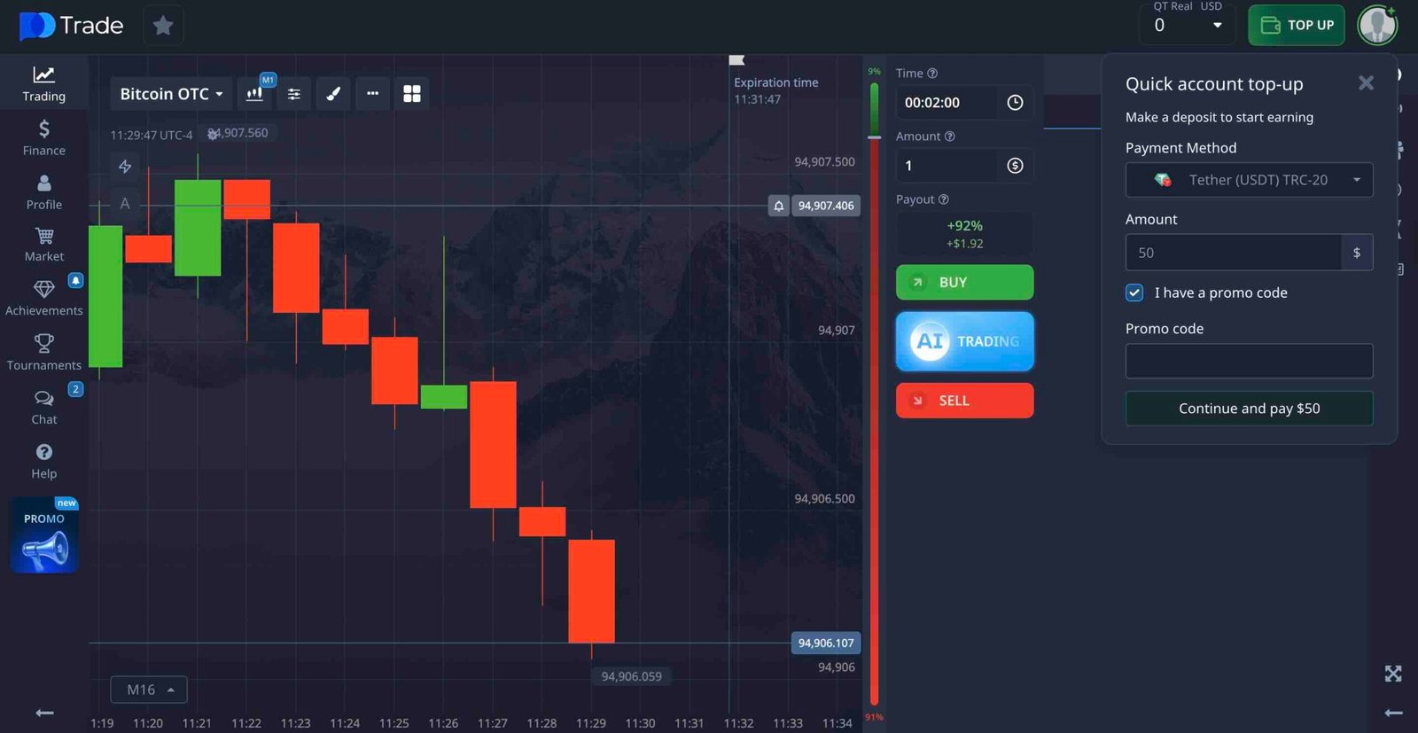 Pocket Option Copy Trading: How to Deposit