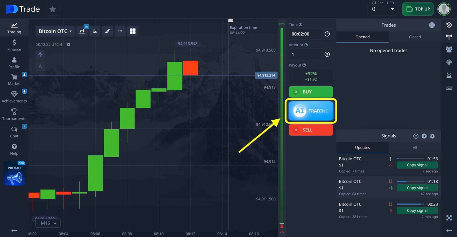What Is the Pocket Option AI Trading Feature?