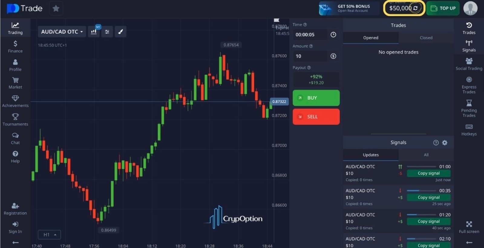 Как сбросить демо-баланс Pocket Option