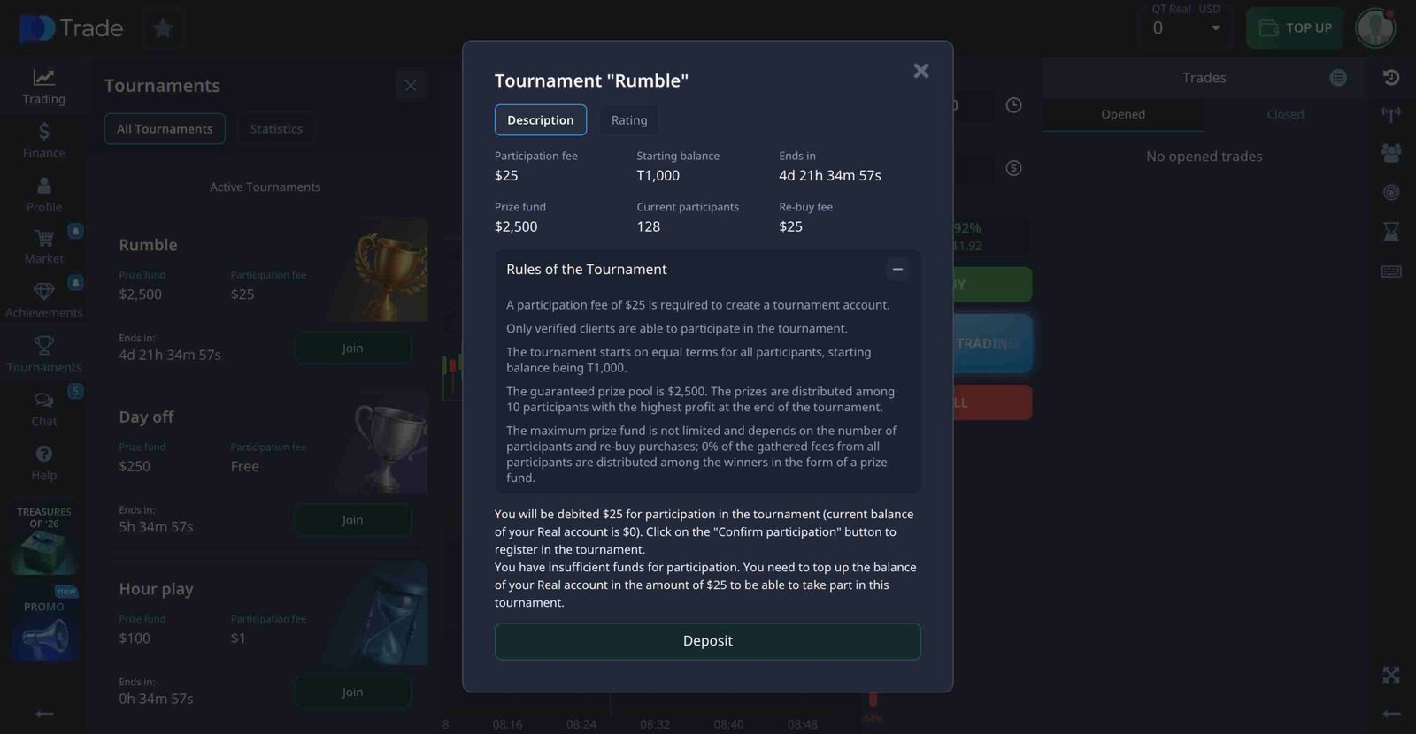 Pocket Option Tournament Explained: Rules, Types, and Winning Tips Pocket Option Tournament Example