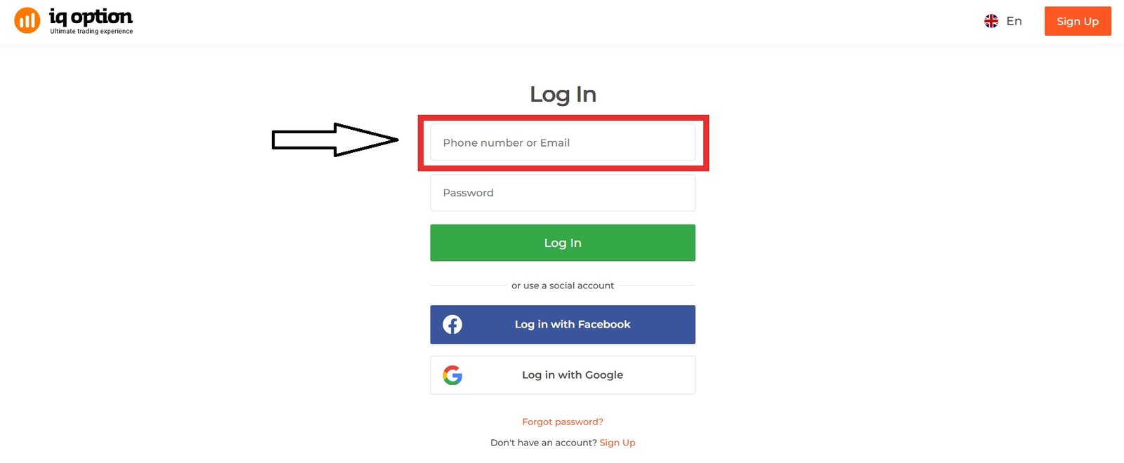 IQ Option Login: Safe, Fast, and Easy Sign-In Guide IQ Option Sign in: Email Address