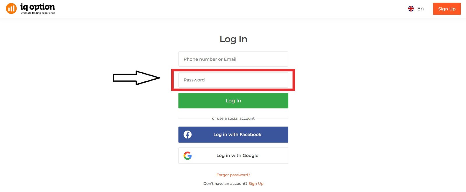 IQ Option Login: Safe, Fast, and Easy Sign-In Guide IQ Option Sign In: Choose Password