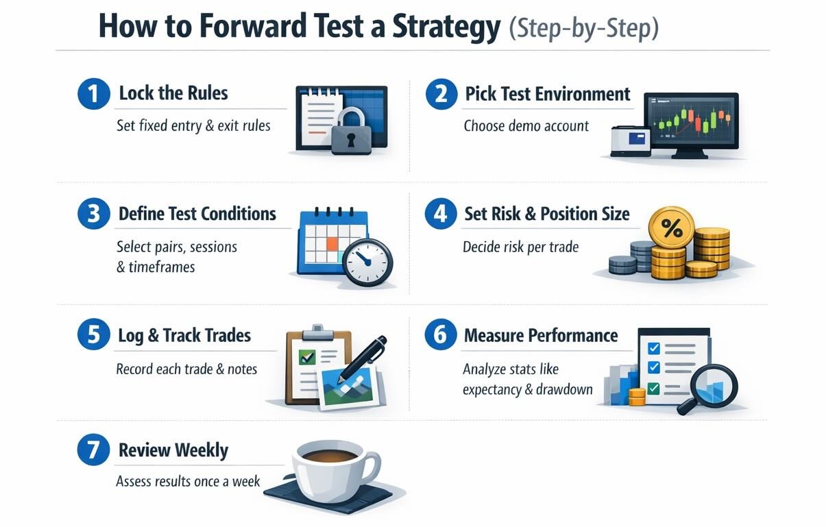 Forward Testing in Trading: What it Is and How to Do it Right Forward Testing Trading Strategies: How to Forward Test a Strategy?