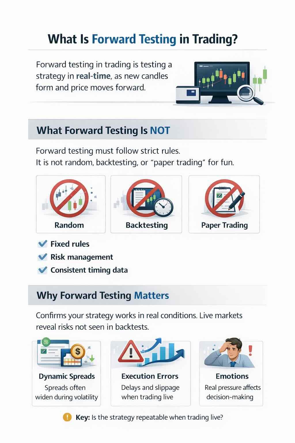Forward Testing in Trading: What it Is and How to Do it Right What is Forward Testing in Trading?