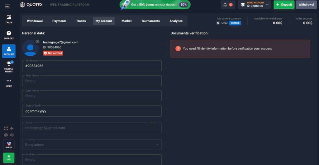 Quotex Sign Up: Complete Registration Guide and Common Issues Quotex sign up: Account verification and KYC
